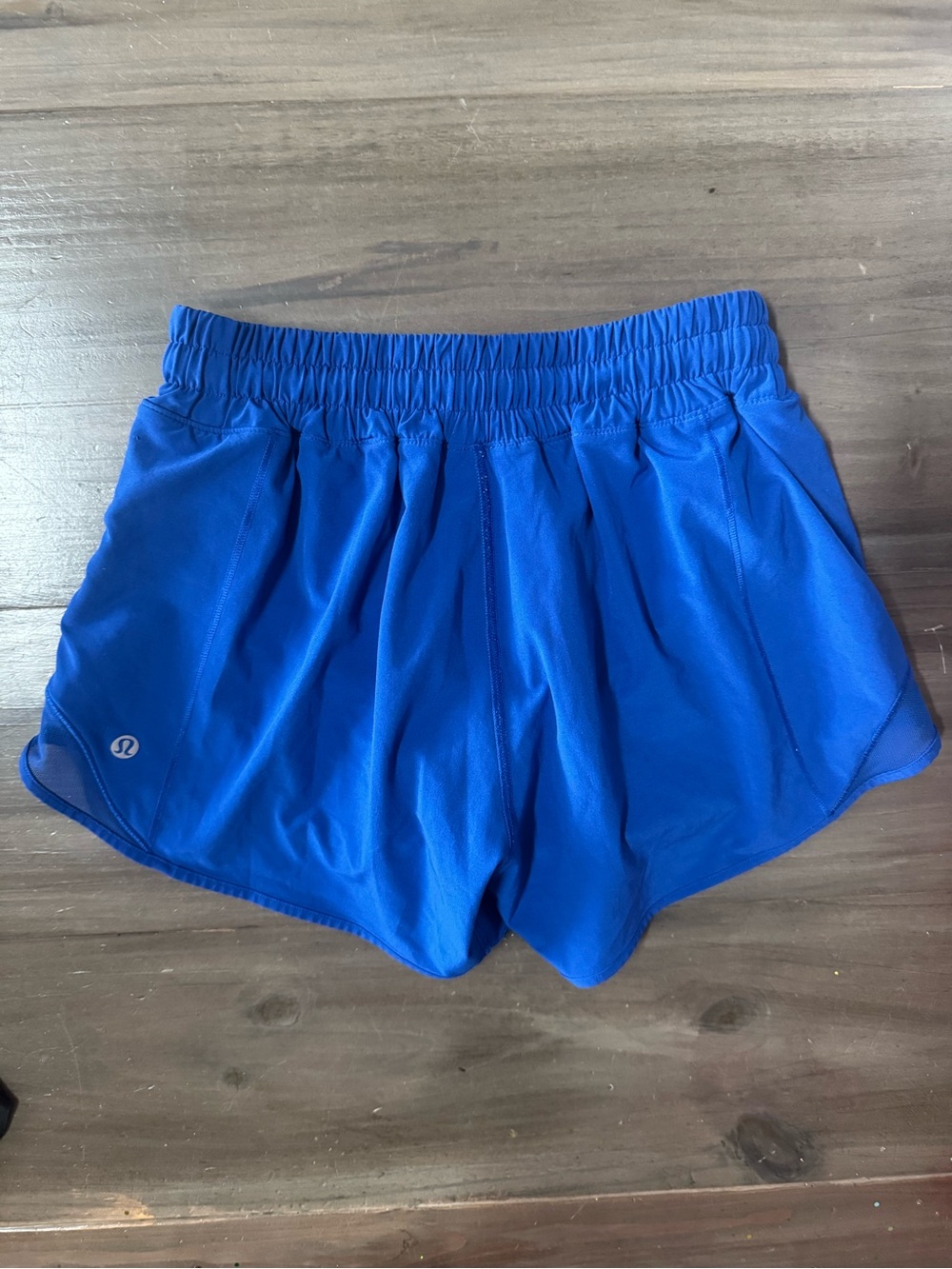 Lululemon Hotty Hot High Waist 4” Short Women’s 4 Blue